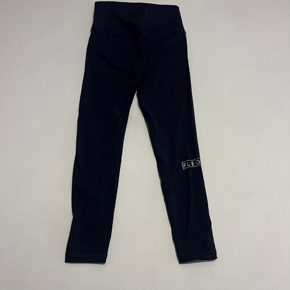 Fleo Dark Blue Leggings Workout tights M - Picture 5 of 7